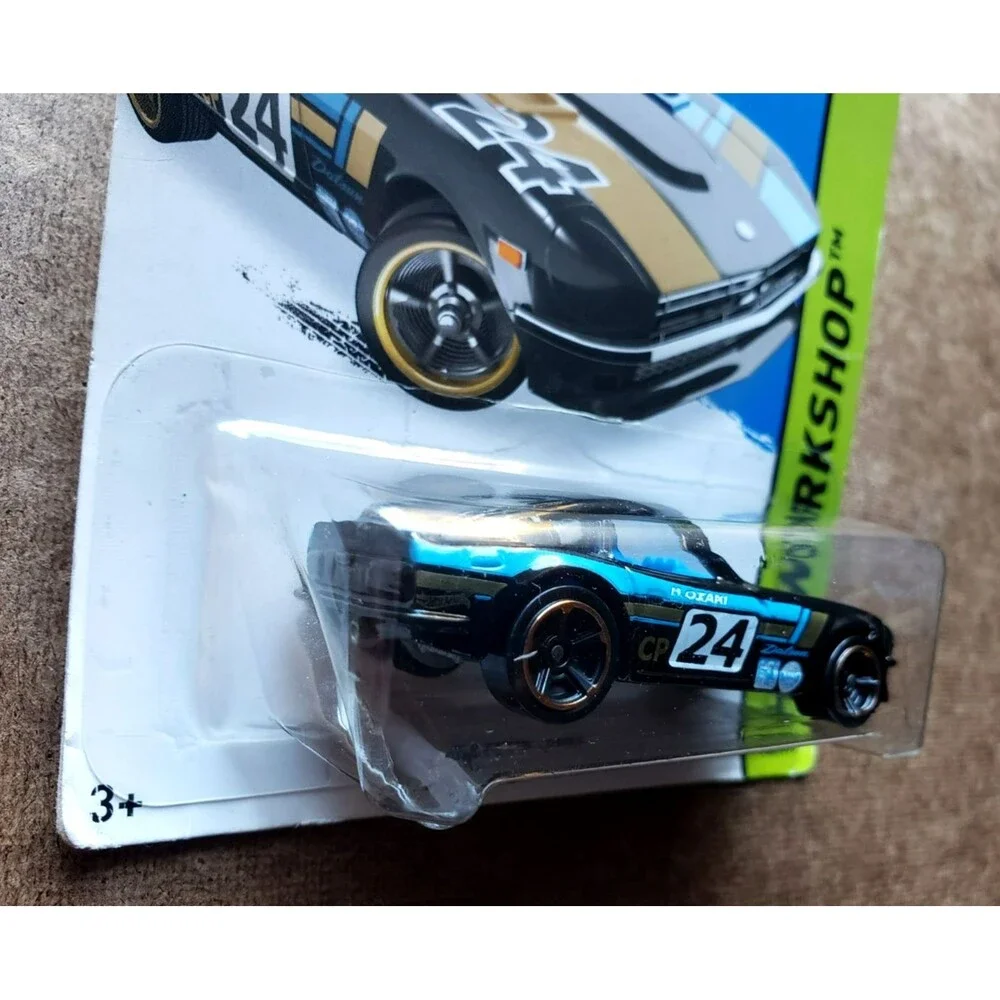 2015 Hot Wheel DATSUN 240Z HW WORKSHOP THEN NOW Black 243/250 1:64 COOPER LIP MC